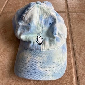 NWOT, Womenโs Tie-dyed, baseball-style cap